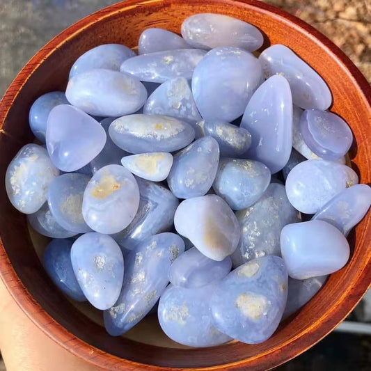 Blue Chalcedony Tumble