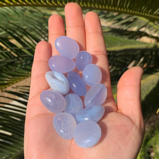 Blue Chalcedony Tumble