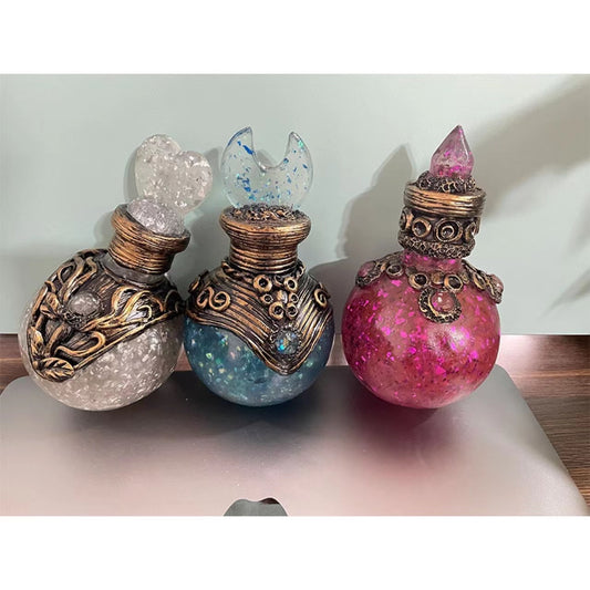 Resin potion bottle