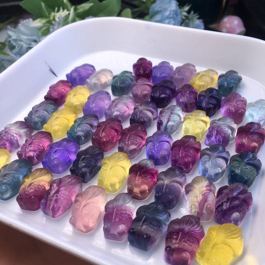 Fluorite goldfish (free drilling)