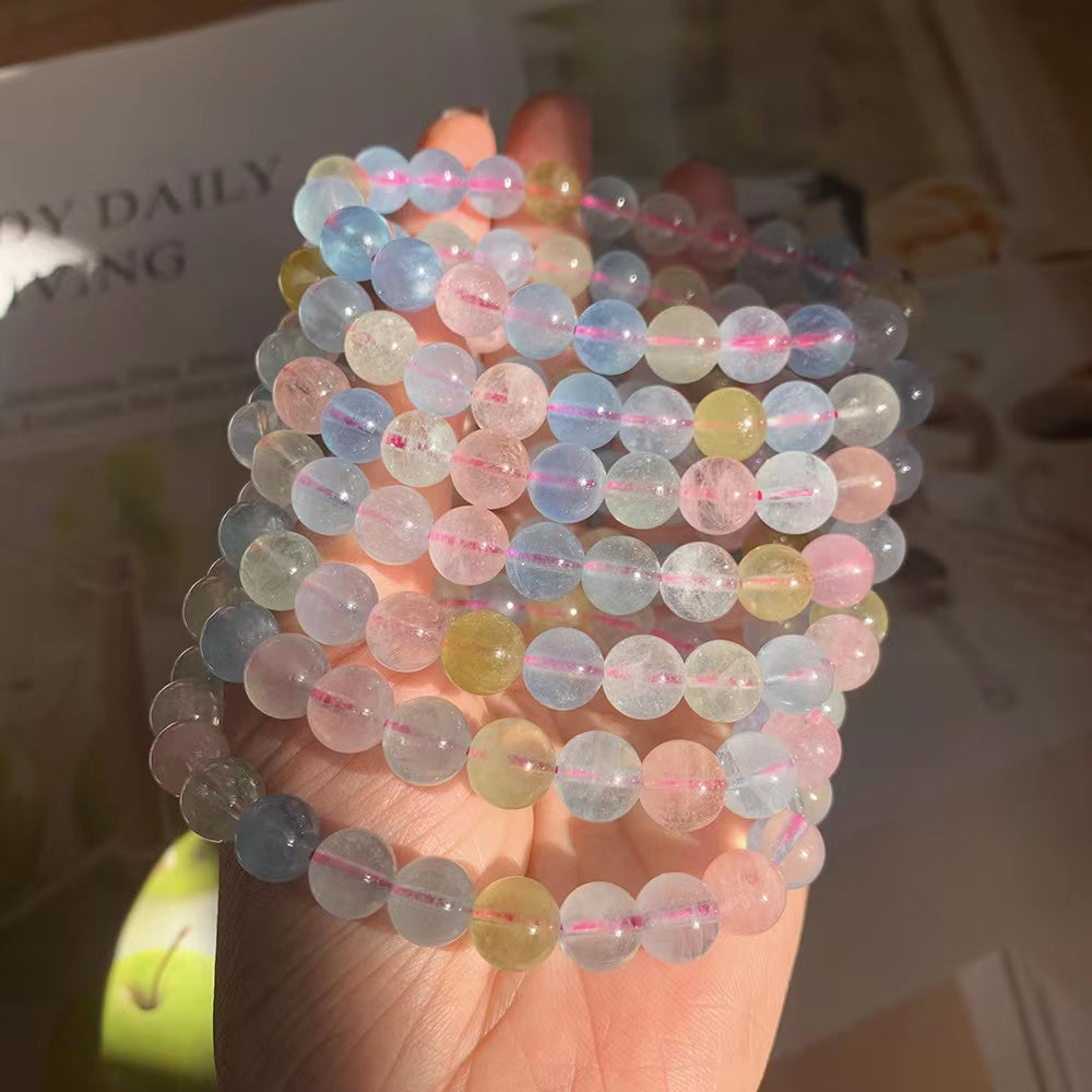 Morganite bracelets