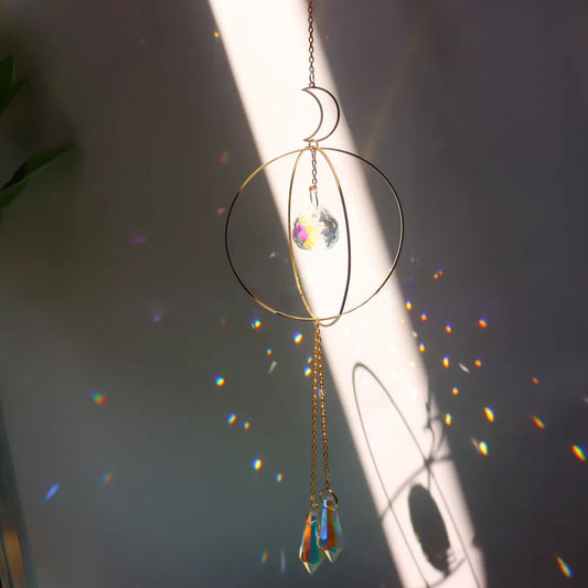 Hanging Crystal Prism Rainbow Maker