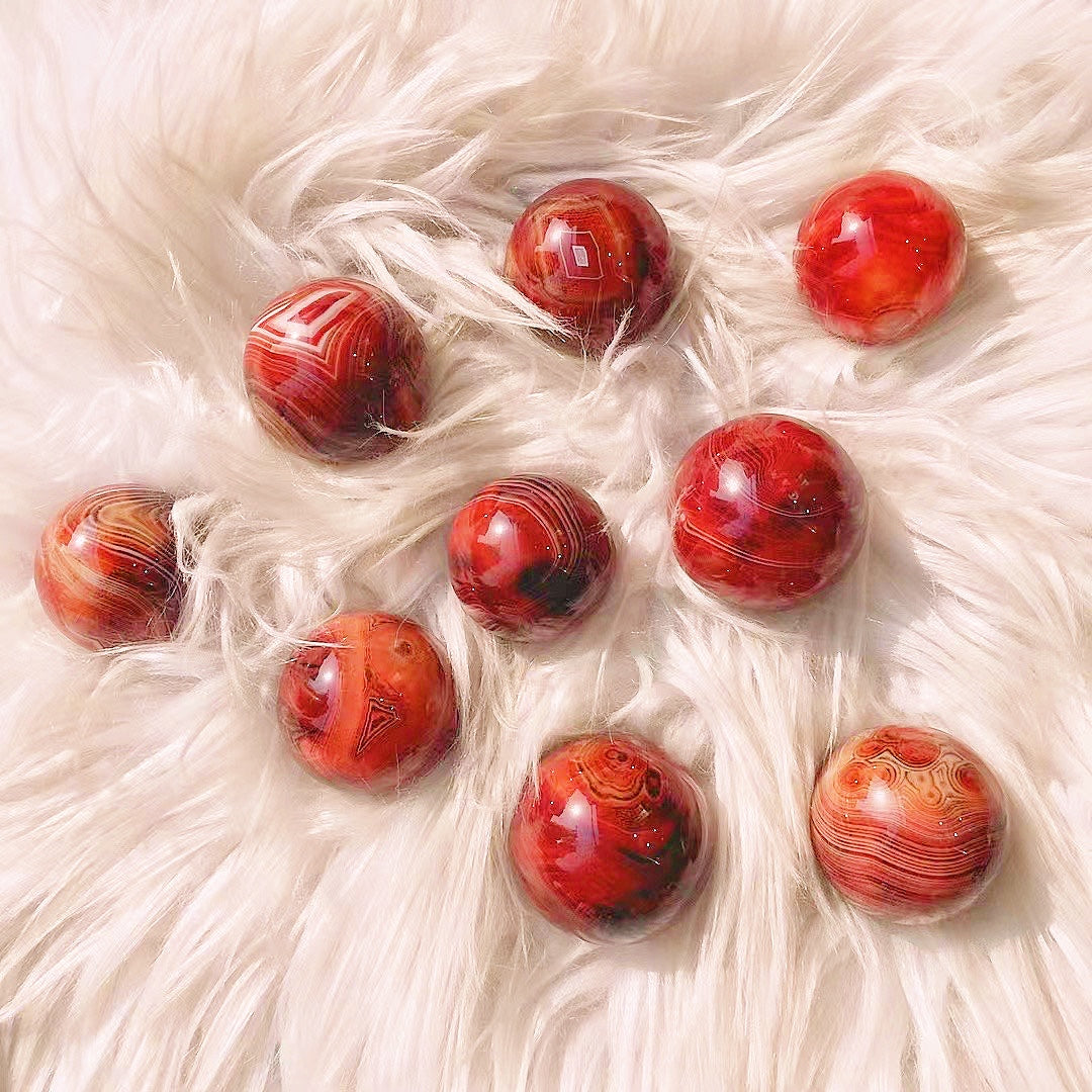 Sardonyx spheres