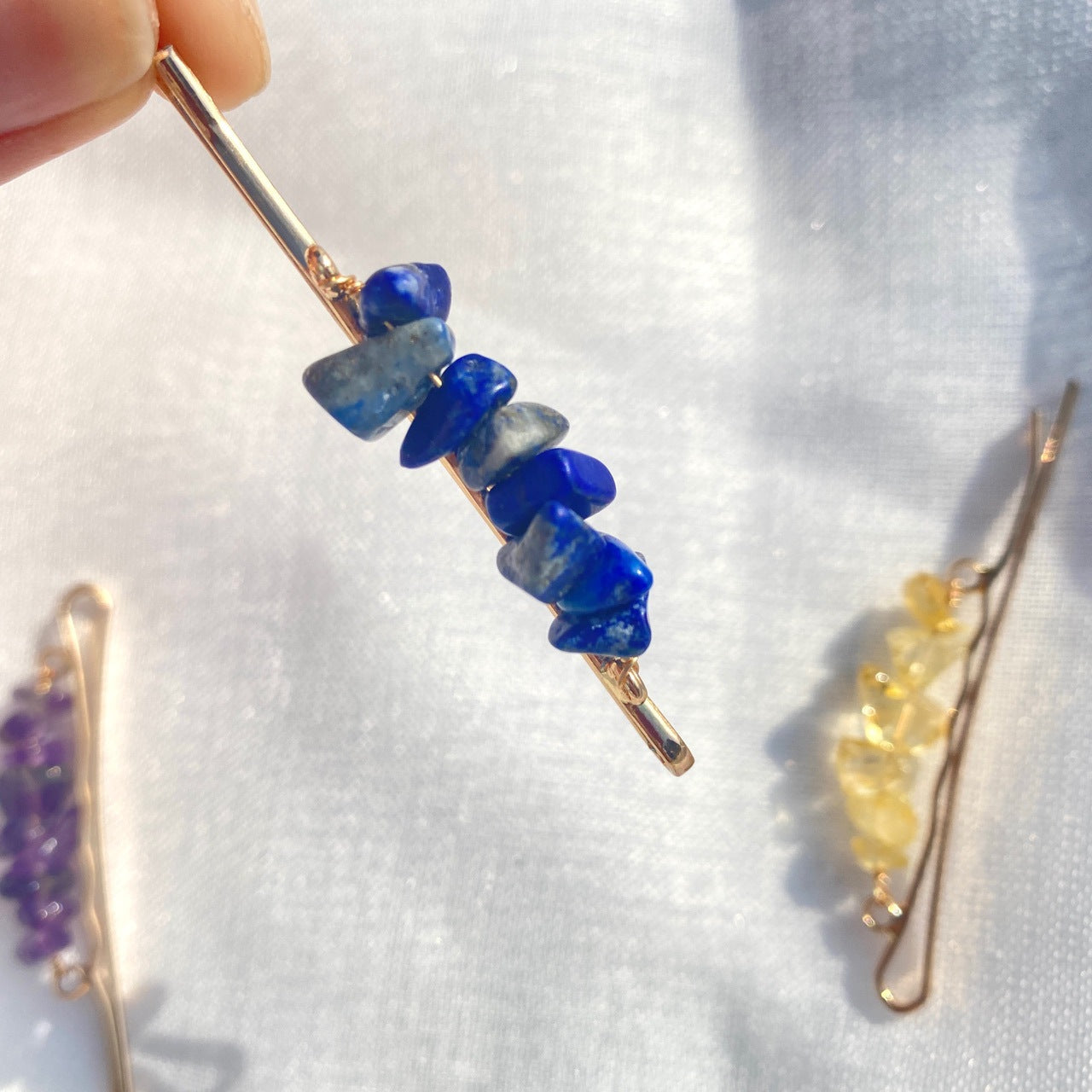 Crystal hairpin