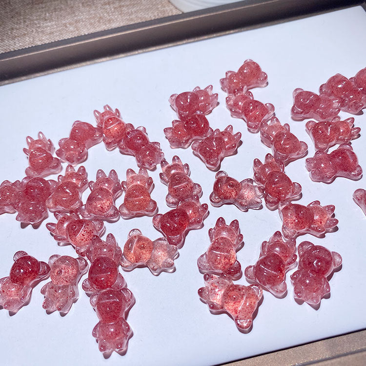 Strawberry Quartz bears