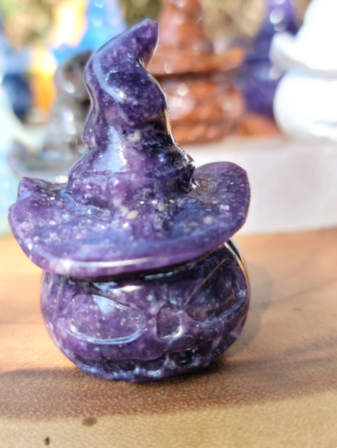 Crystal Pumpkin Witches