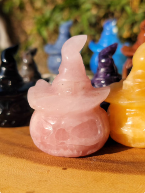 Crystal Pumpkin Witches