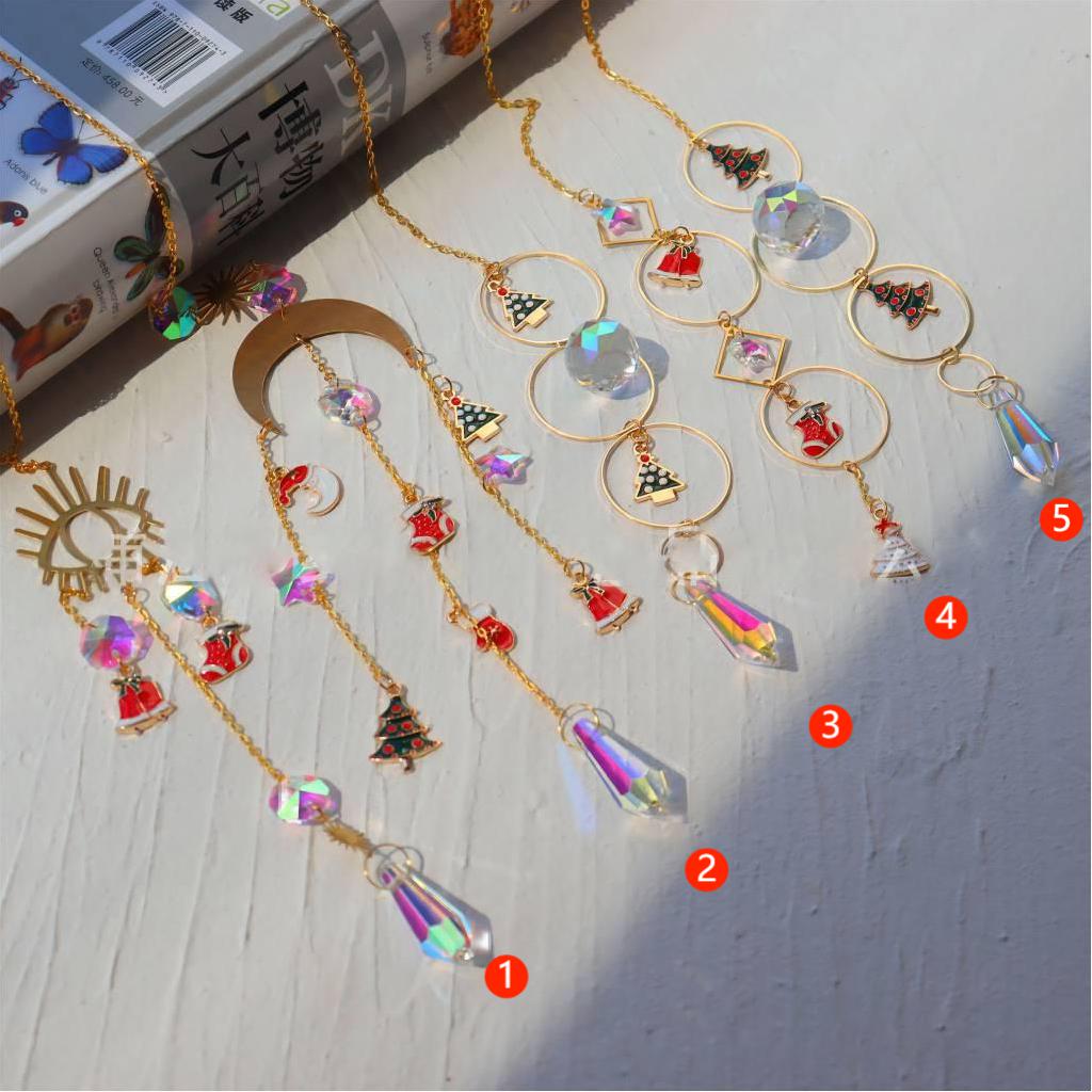 Christmas prism suncatcher