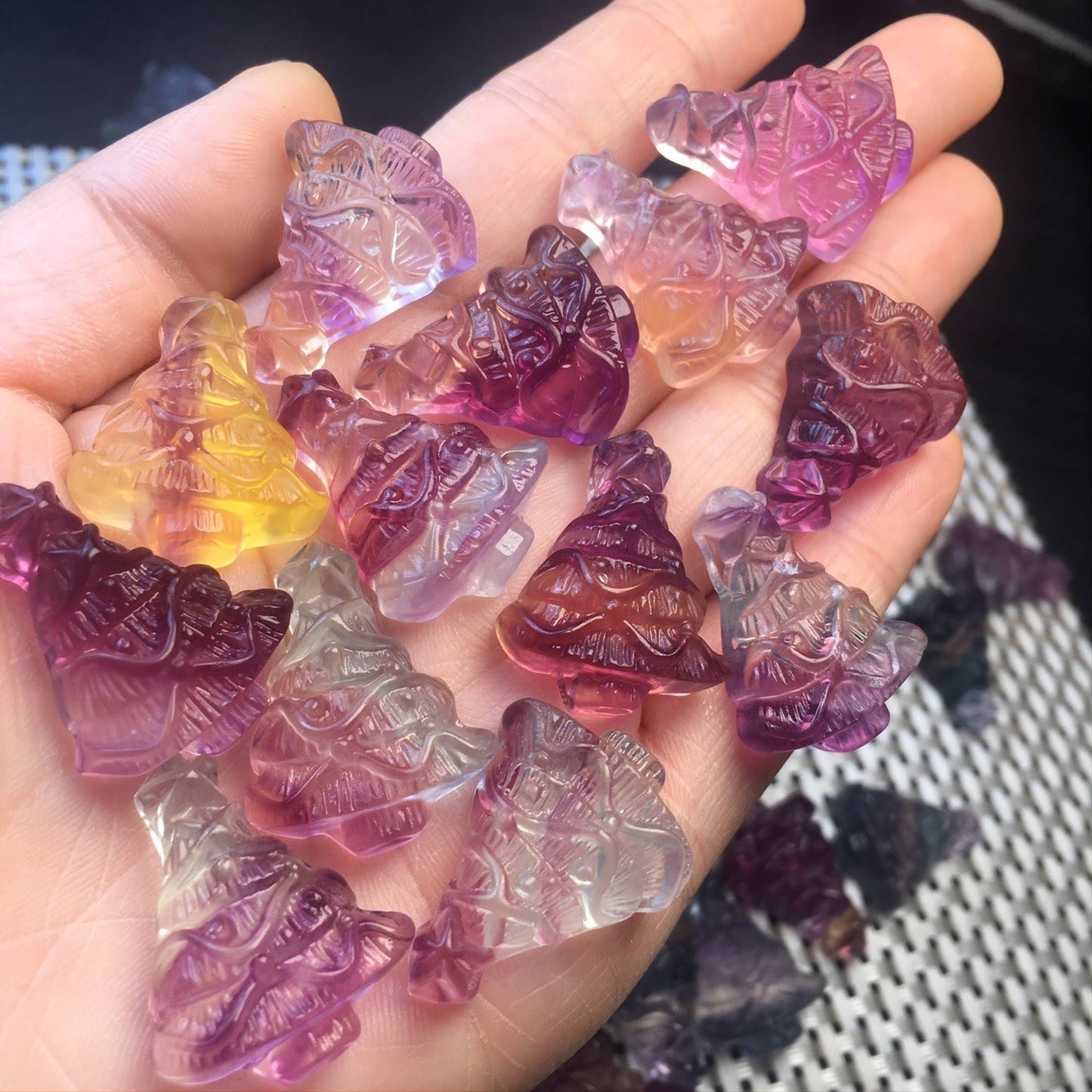 Fluorite Christmas Tree