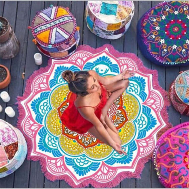 Bohemian Mandala Tassel Beach