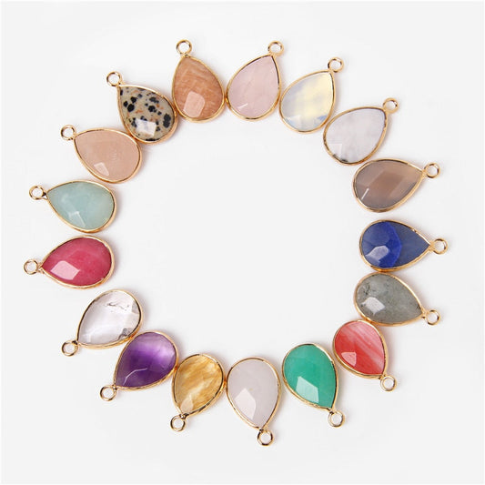 Natural Stone Charm Pendant