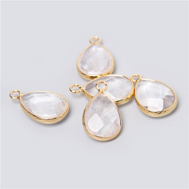 Natural Stone Charm Pendant