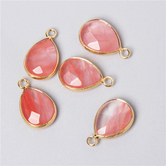 Natural Stone Charm Pendant
