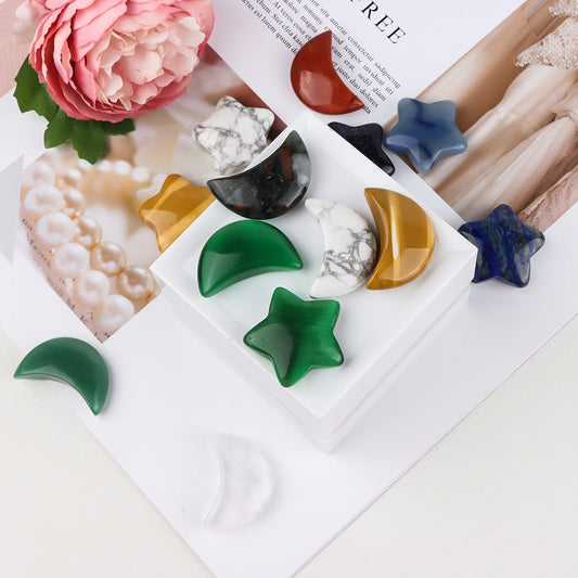 Star Moon Pendant Necklace