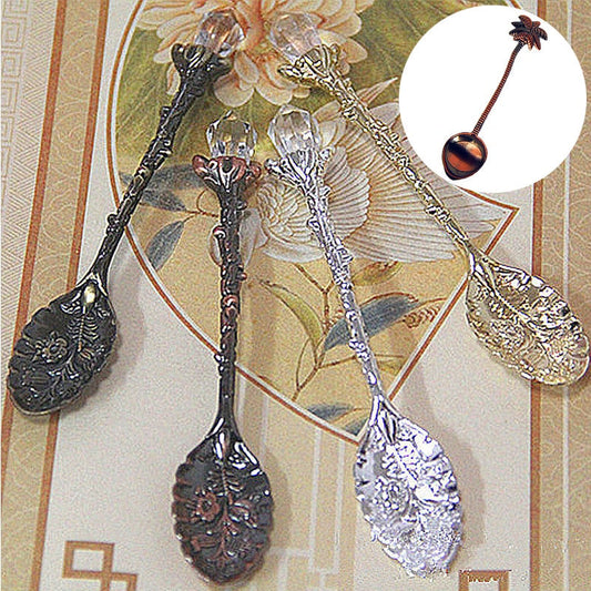 Crystal Head Coffee Spoon