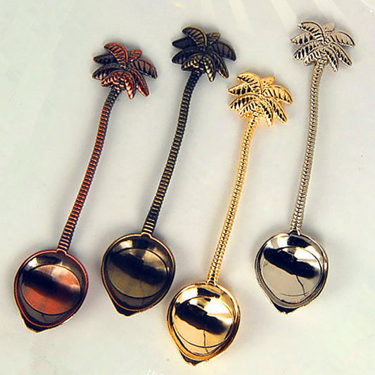 Crystal Head Coffee Spoon