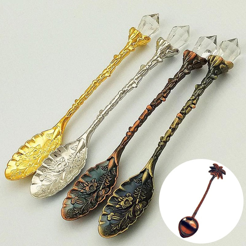 Crystal Head Coffee Spoon