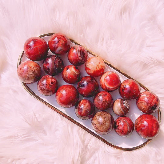 Sardonyx spheres