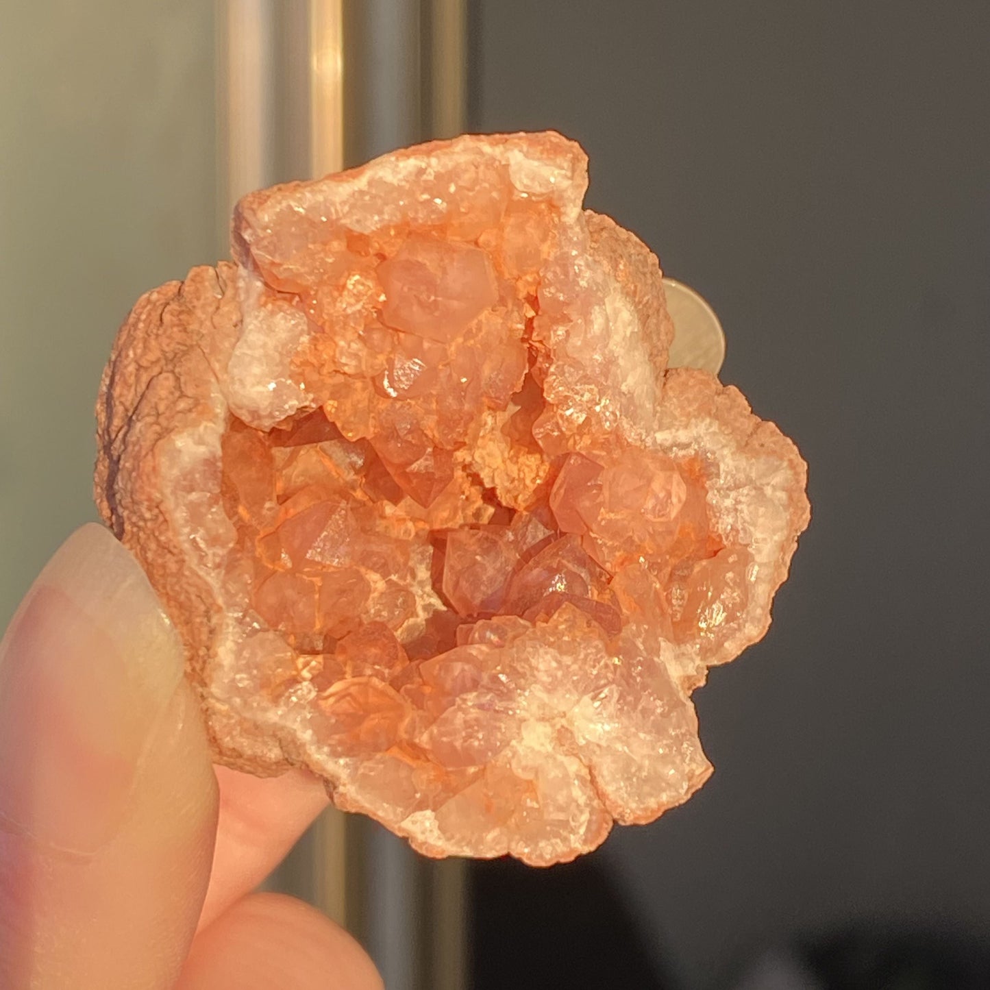 ------Pink Amethyst Geode--------------(Free shipping for this product)