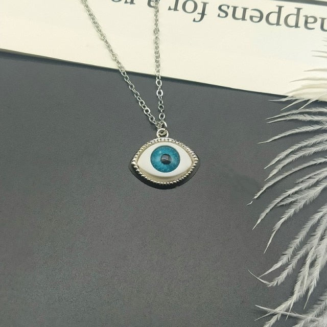 Gothic Eye Vintage Punk Evil Eyes Pendant