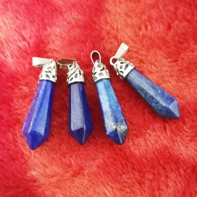 Fashion  natural  pillar charms pendants