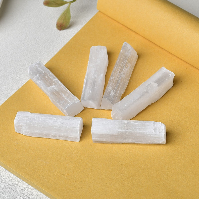 Natural Healing White Selenite Wand